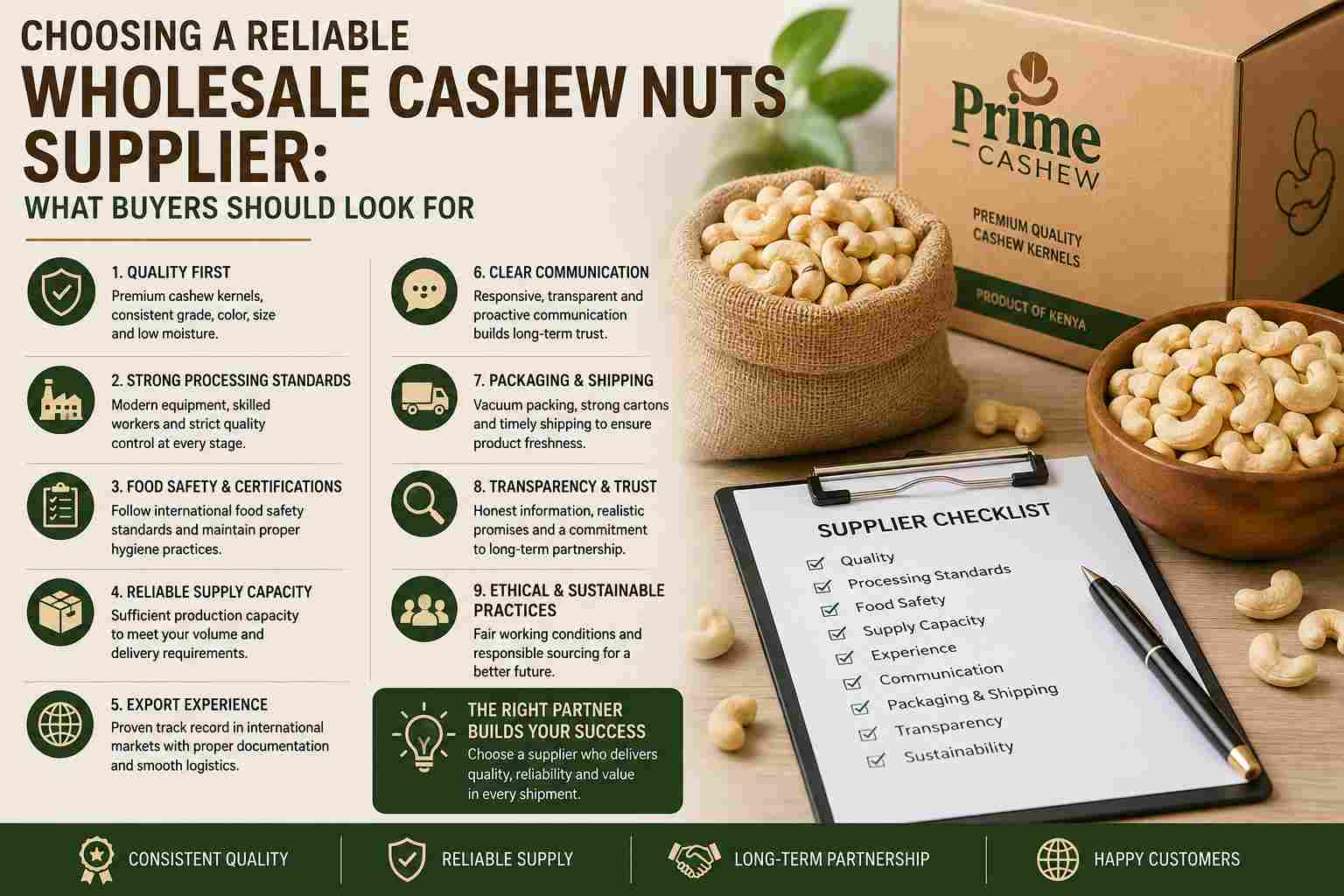 Wholesale Cashew Nuts